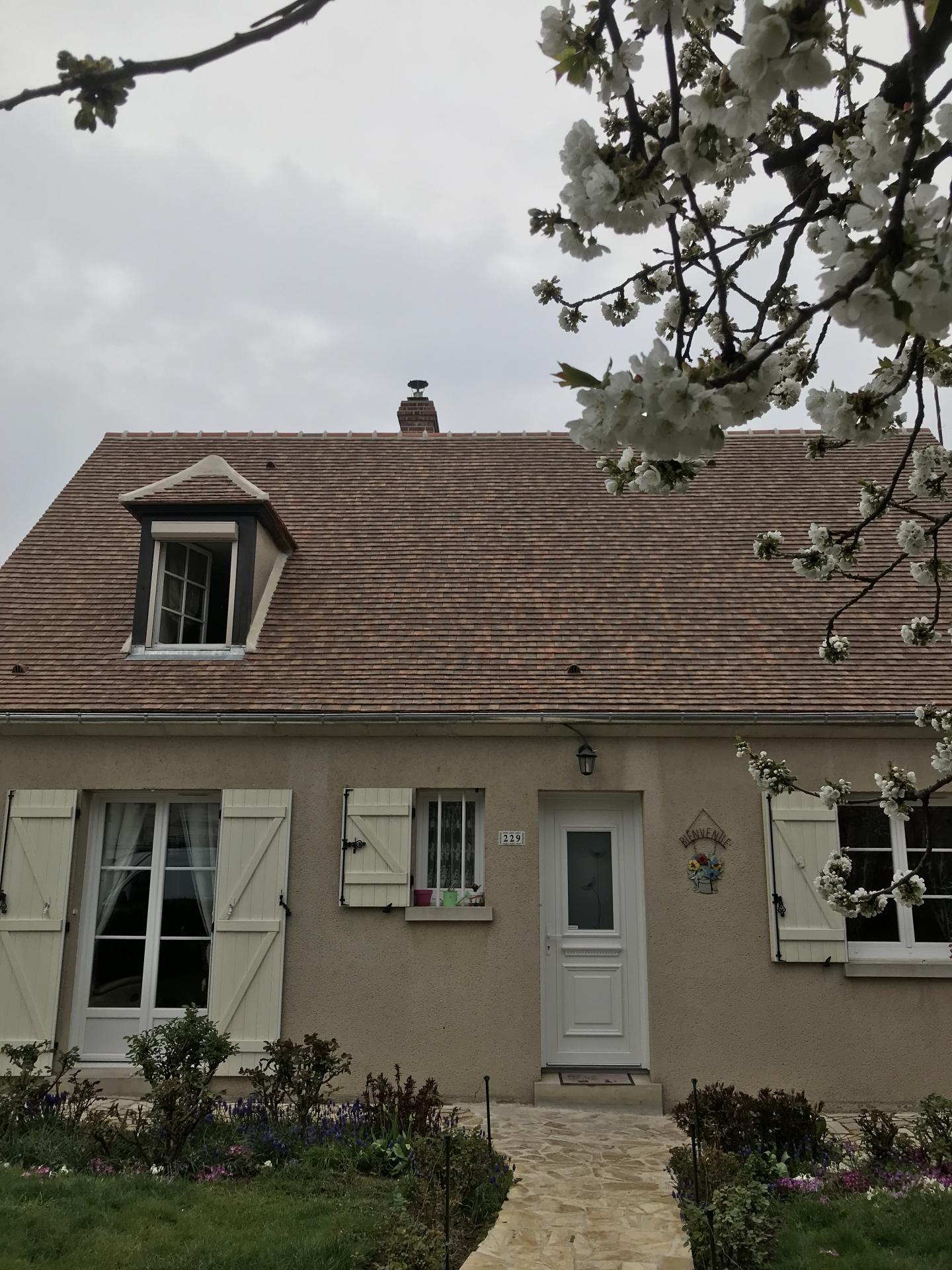 Toiture tuiles plates Compiègne