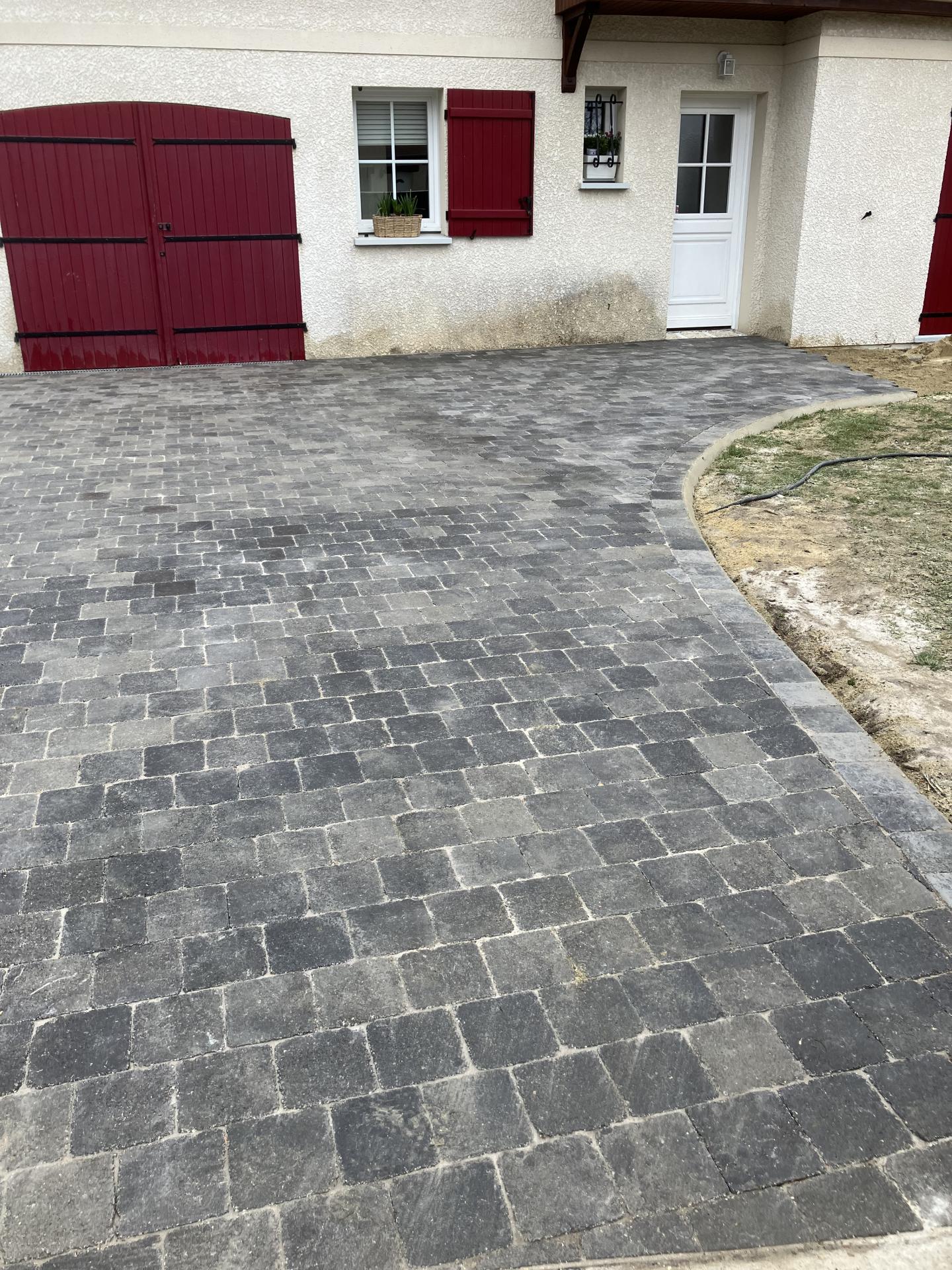 Pose de Pavage fini Compiègne