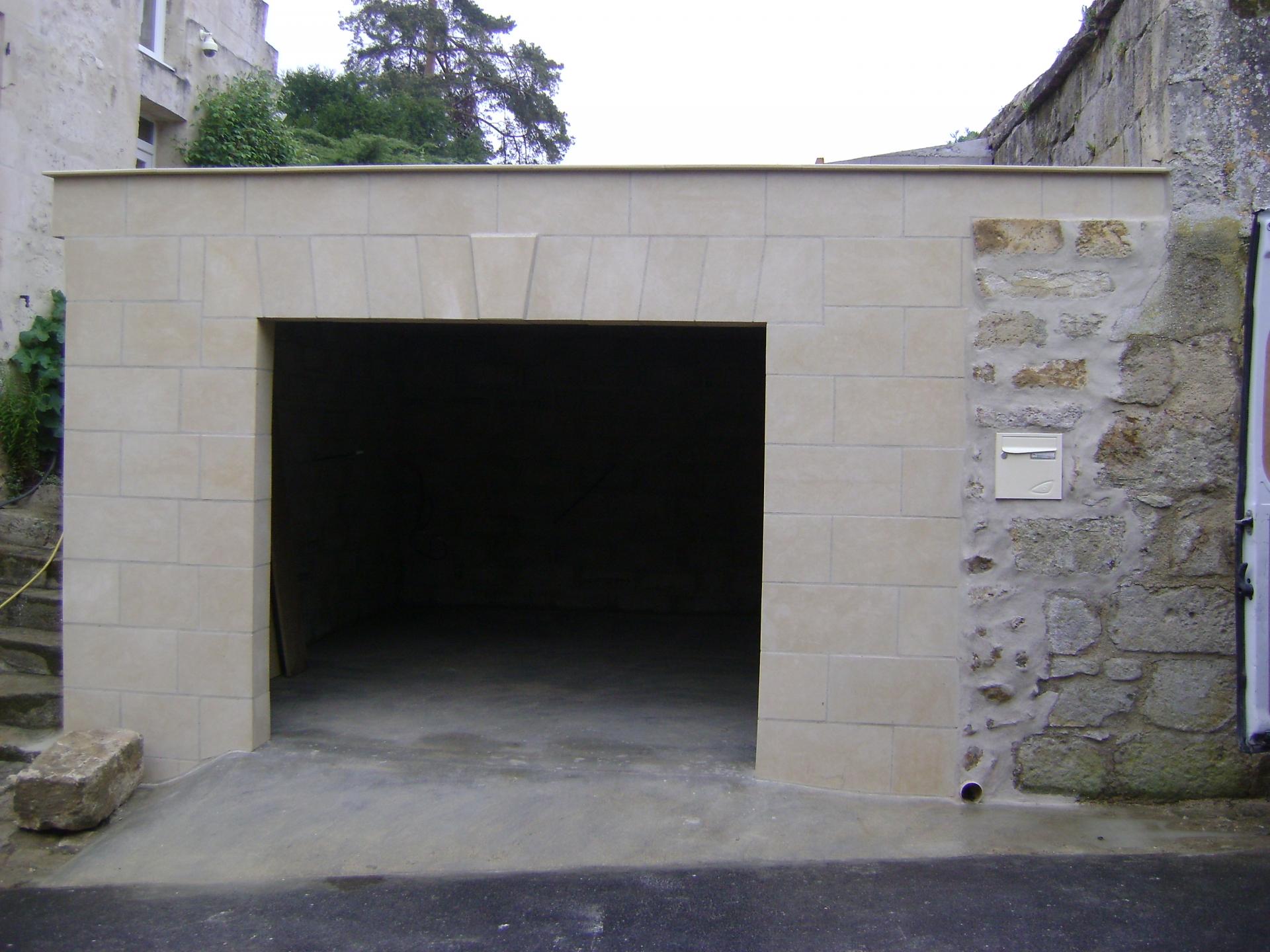 Construction garage ( en cours) Compiègne