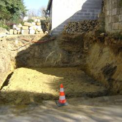 Construction garage (fondations) Compiègne
