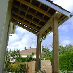 Création d'auvent bois Compiègne Oise (60)