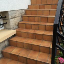 Pose de carrelage extérieur (avant) Oise