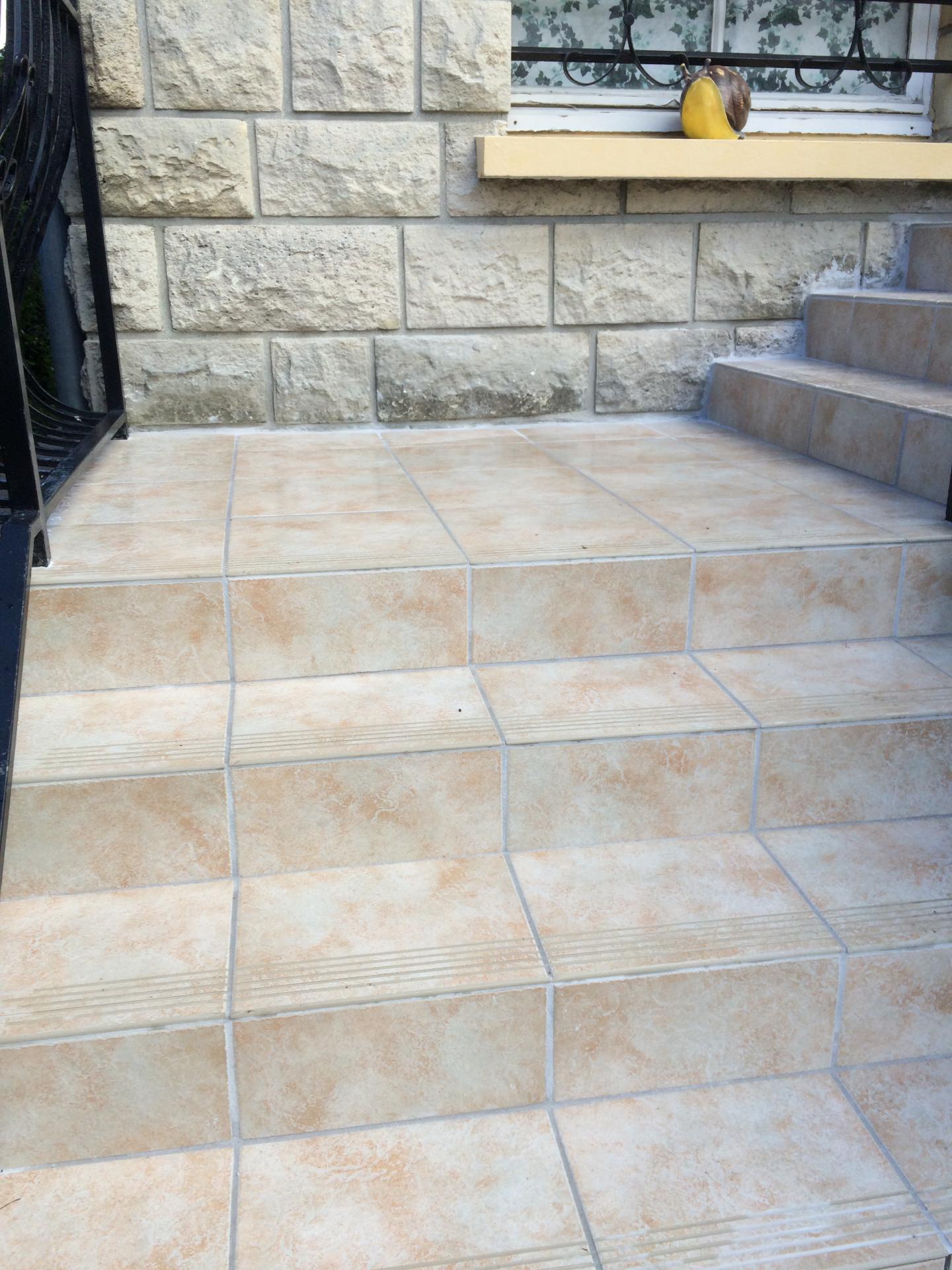 Pose de carrelage extérieur (aprés) Oise