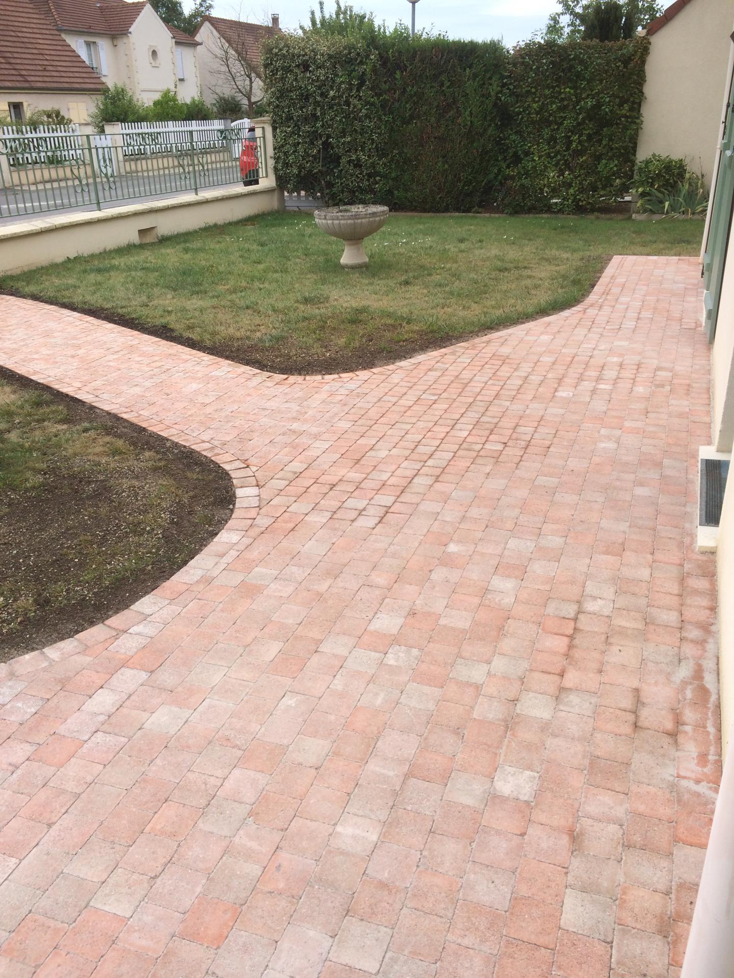 Pose de pavés Compiègne Oise
