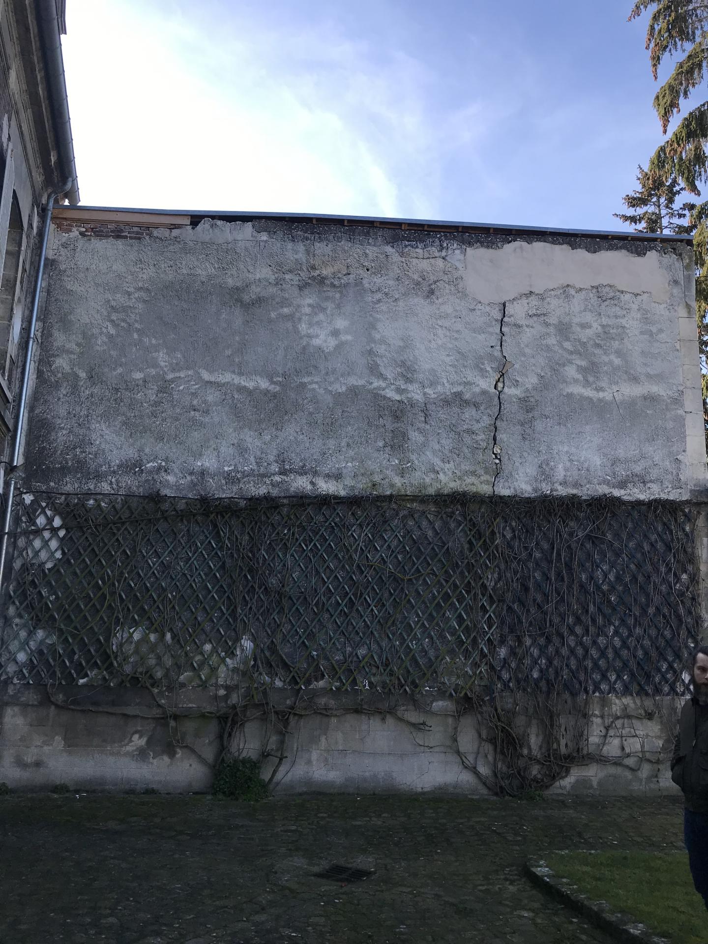Rejointoiement Façade en Moellon (avant)