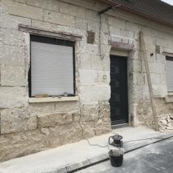 Rénovation façade Pierre avant