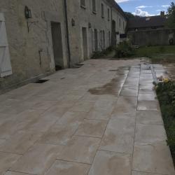 Terrasse en dallage fini Compiègne