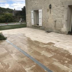 Terrasse en pavage fini Compiègne