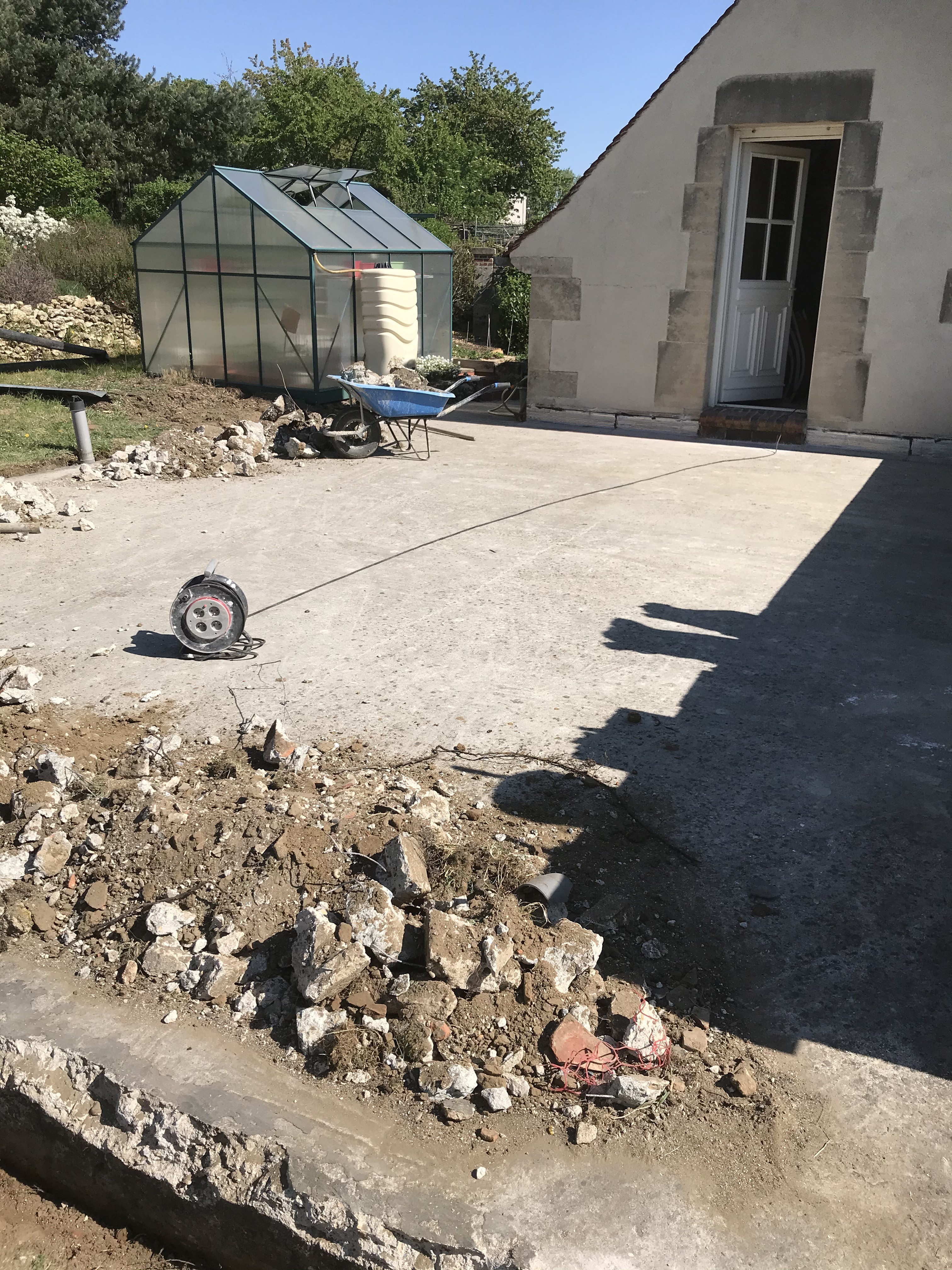 Etancheite terrasse avant