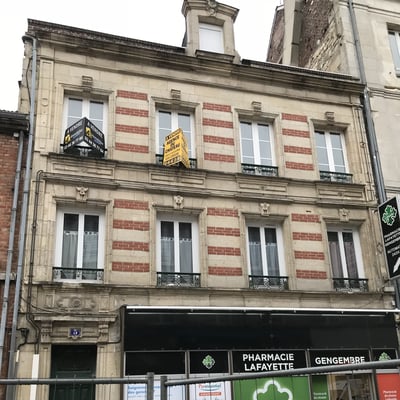 Ravalement facade pierre briques compiegne avant