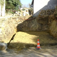 Construction garage (fondations) Compiègne