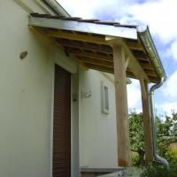 Création d'auvent bois Compiègne Oise (60)