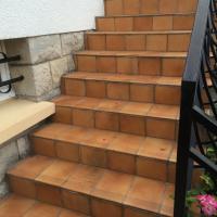 Pose de carrelage extérieur (avant) Oise