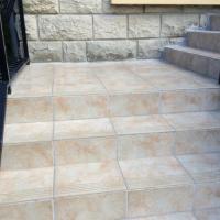 Pose de carrelage extérieur (aprés) Oise