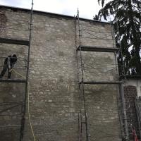 Rejointoiement Façade en moellon (fin)