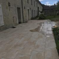 Terrasse en dallage fini Compiègne
